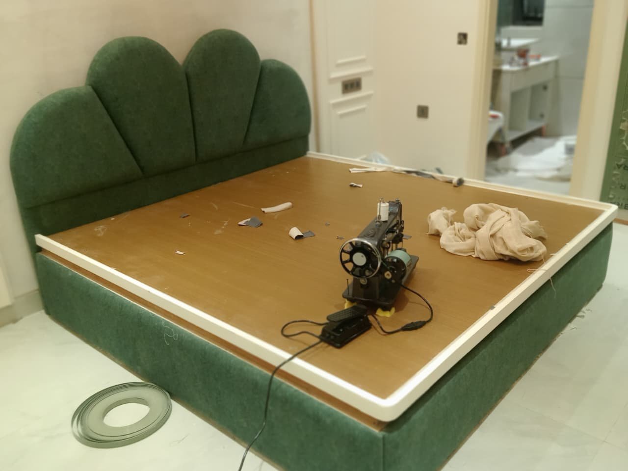Flower Design Bed - Global Sofa Repairing